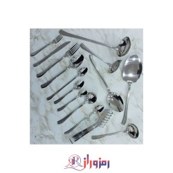 سرویس قاشق و چنگال 24 نفره 120 پارچه یونیک مدل ورساچ